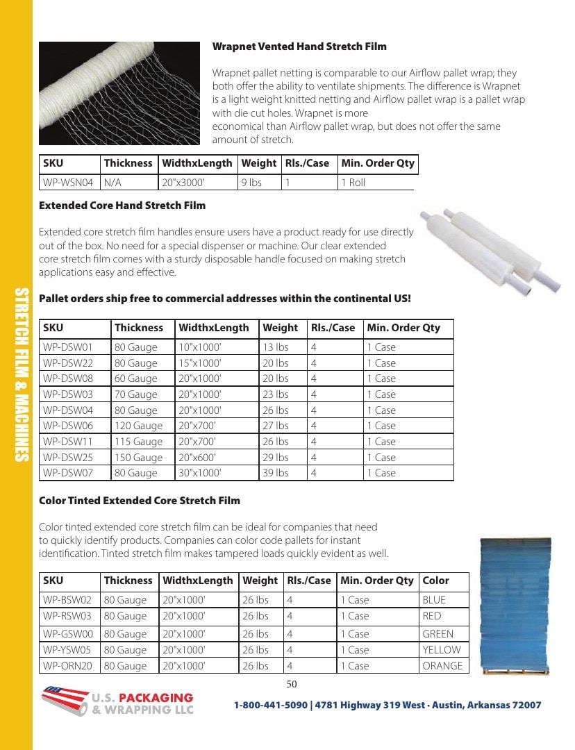 U.S. Packaging & Wrapping Packaging Products Catalog Weekly Ad January 1 - December 31, 2026