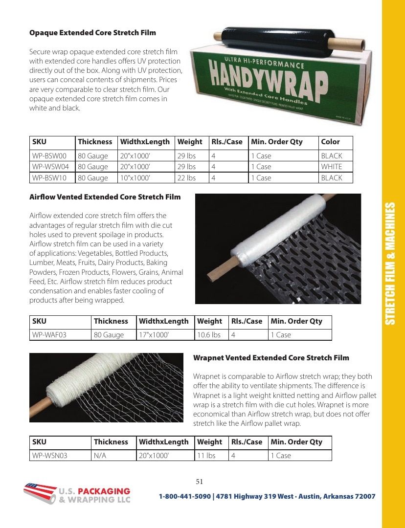 U.S. Packaging & Wrapping Packaging Products Catalog Weekly Ad January 1 - December 31, 2026
