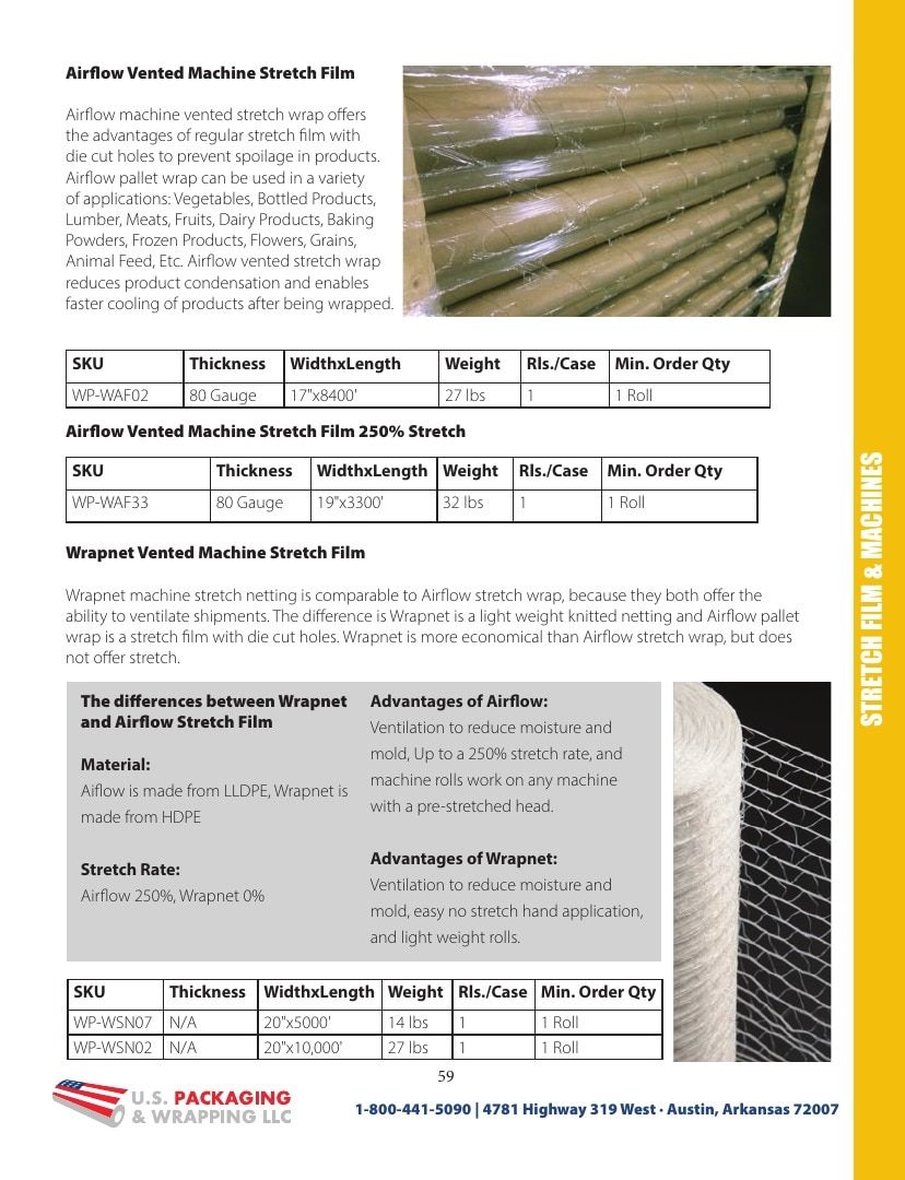 U.S. Packaging & Wrapping Packaging Products Catalog Weekly Ad January 1 - December 31, 2026