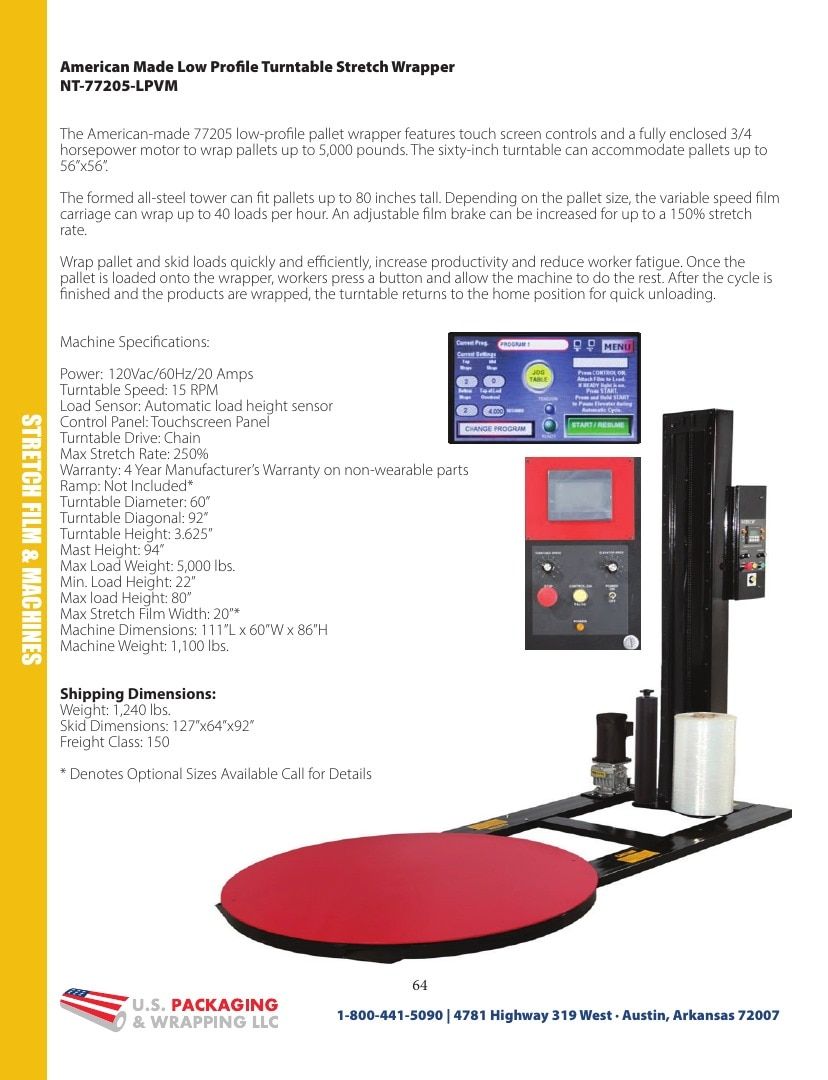 U.S. Packaging & Wrapping Packaging Products Catalog Weekly Ad January 1 - December 31, 2026