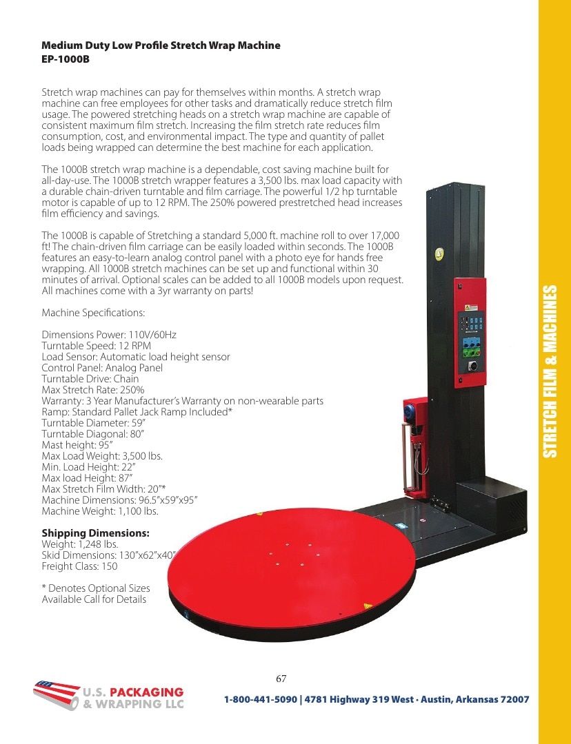 U.S. Packaging & Wrapping Packaging Products Catalog Weekly Ad January 1 - December 31, 2026
