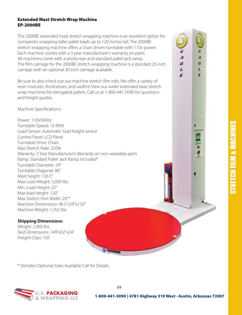 U.S. Packaging & Wrapping Packaging Products Catalog Weekly Ad January 1 - December 31, 2026