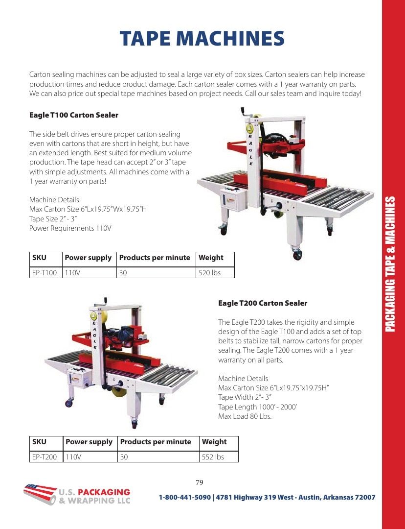 U.S. Packaging & Wrapping Packaging Products Catalog Weekly Ad January 1 - December 31, 2026