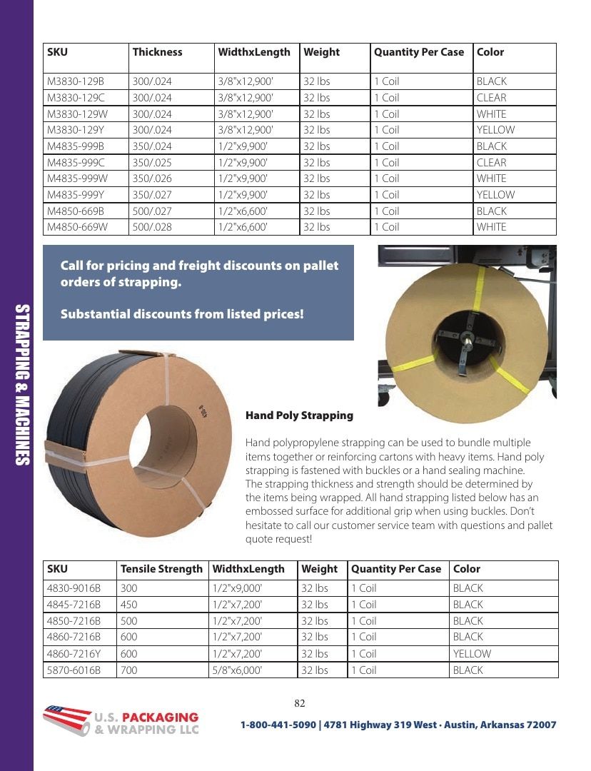 U.S. Packaging & Wrapping Packaging Products Catalog Weekly Ad January 1 - December 31, 2026