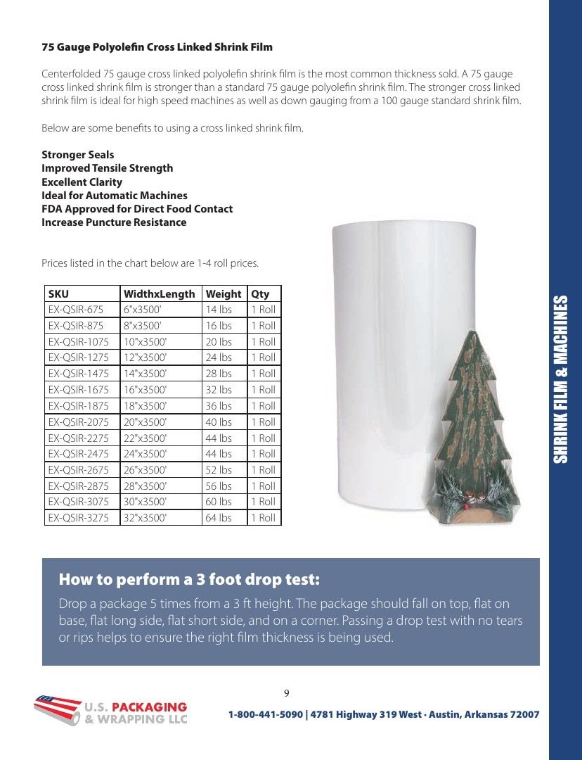U.S. Packaging & Wrapping Packaging Products Catalog Weekly Ad January 1 - December 31, 2026