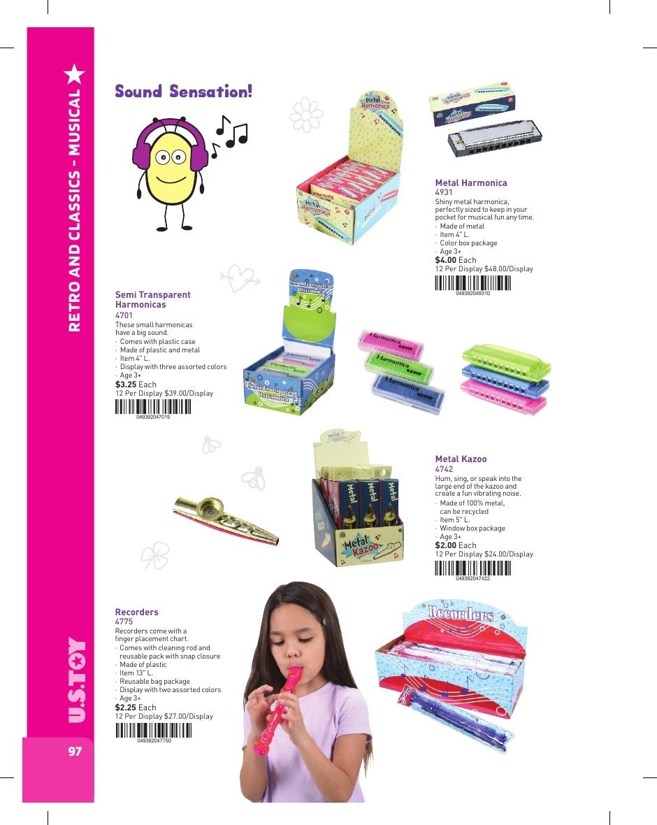 U.S. Toy Company Annual Specialty Toys Catalog Weekly Ad January 1 - December 31, 2026