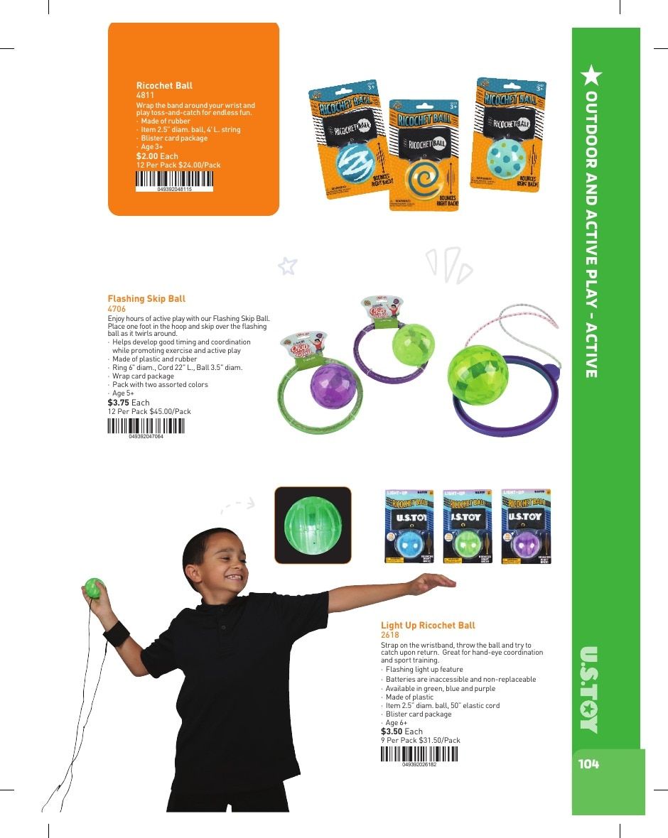 U.S. Toy Company Annual Specialty Toys Catalog Weekly Ad January 1 - December 31, 2026