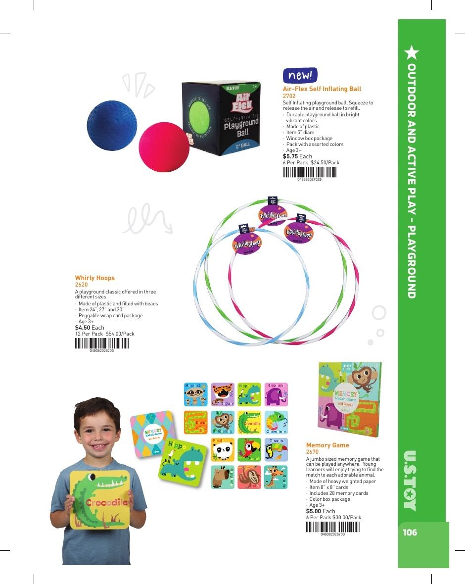 U.S. Toy Company Annual Specialty Toys Catalog Weekly Ad January 1 - December 31, 2026