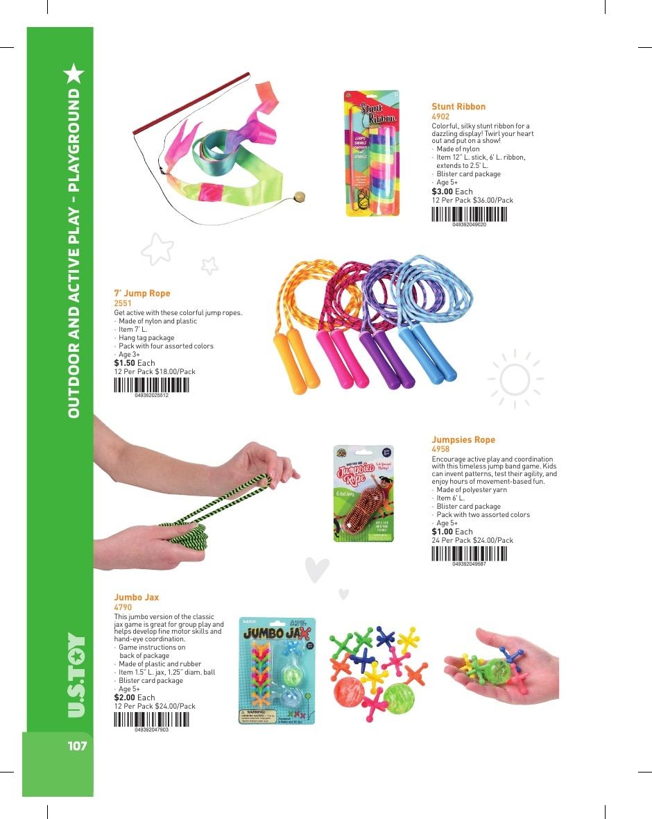 U.S. Toy Company Annual Specialty Toys Catalog Weekly Ad January 1 - December 31, 2026