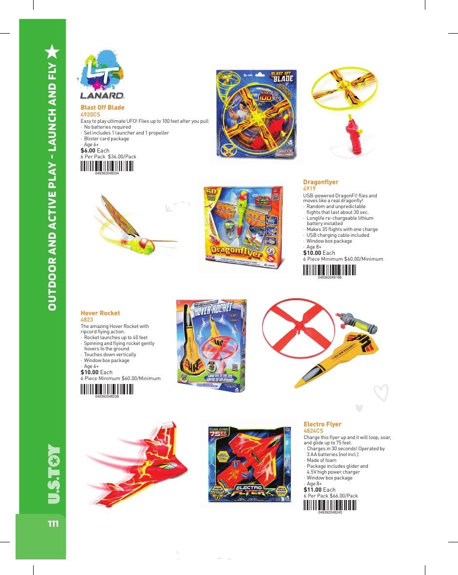 U.S. Toy Company Annual Specialty Toys Catalog Weekly Ad January 1 - December 31, 2026