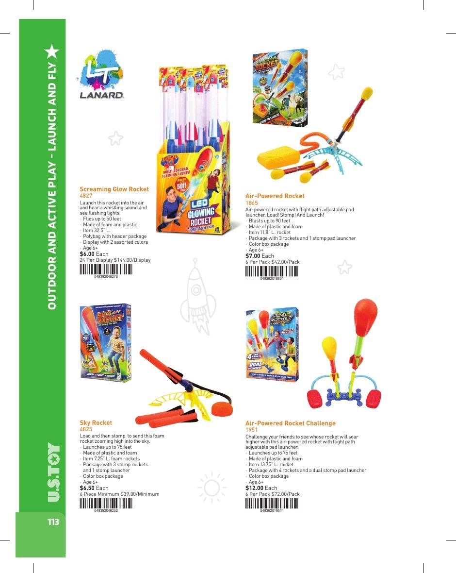 U.S. Toy Company Annual Specialty Toys Catalog Weekly Ad January 1 - December 31, 2026