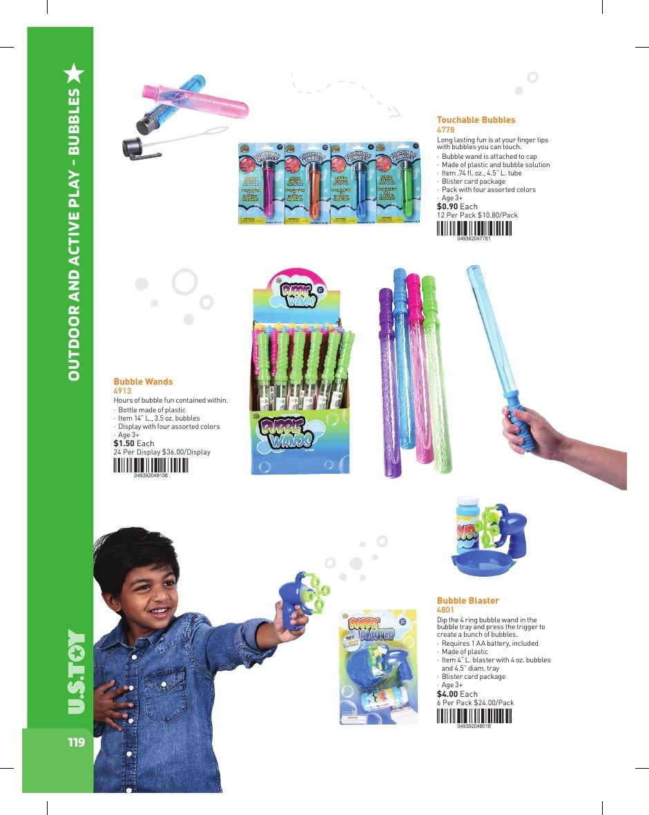 U.S. Toy Company Annual Specialty Toys Catalog Weekly Ad January 1 - December 31, 2026