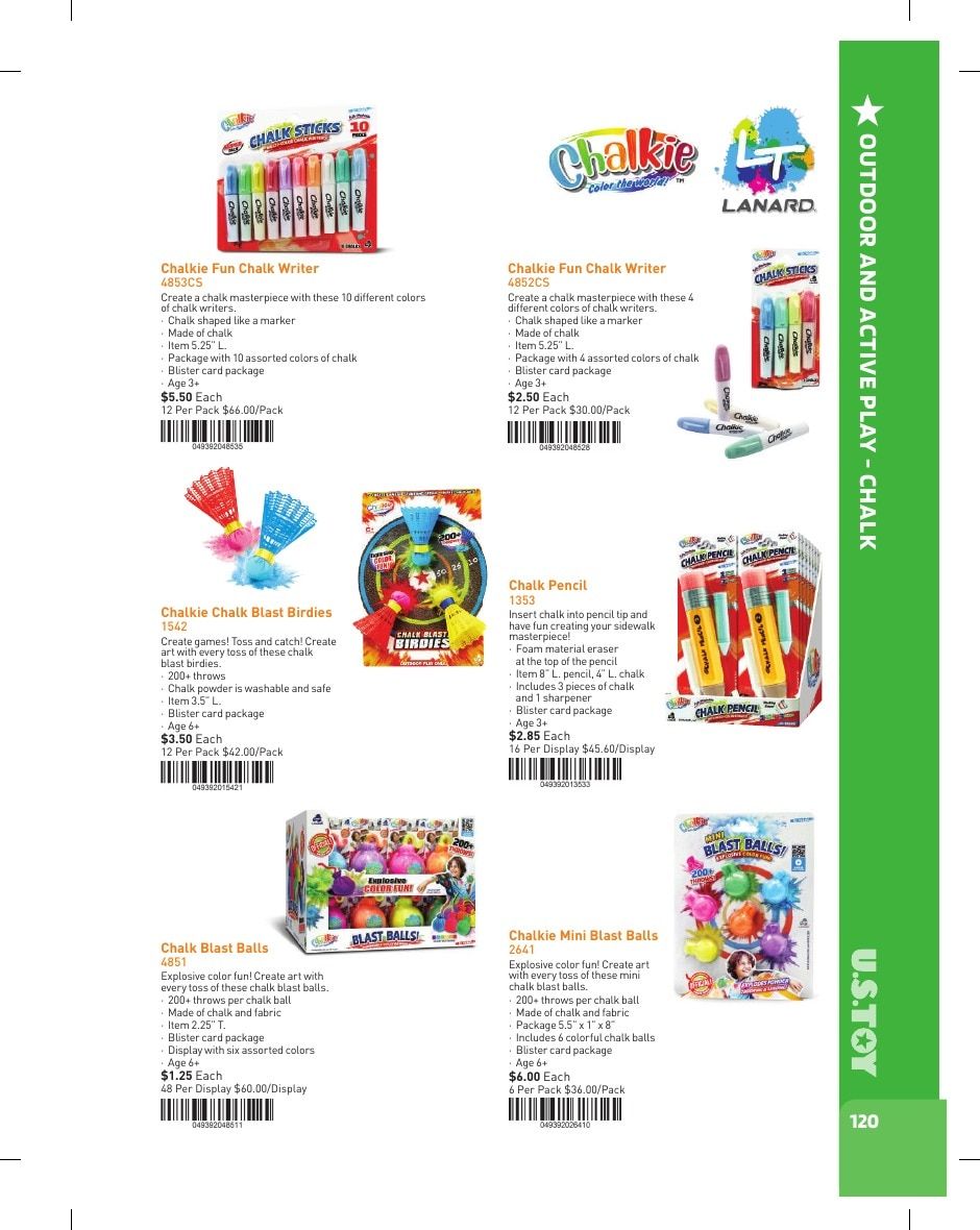 U.S. Toy Company Annual Specialty Toys Catalog Weekly Ad January 1 - December 31, 2026