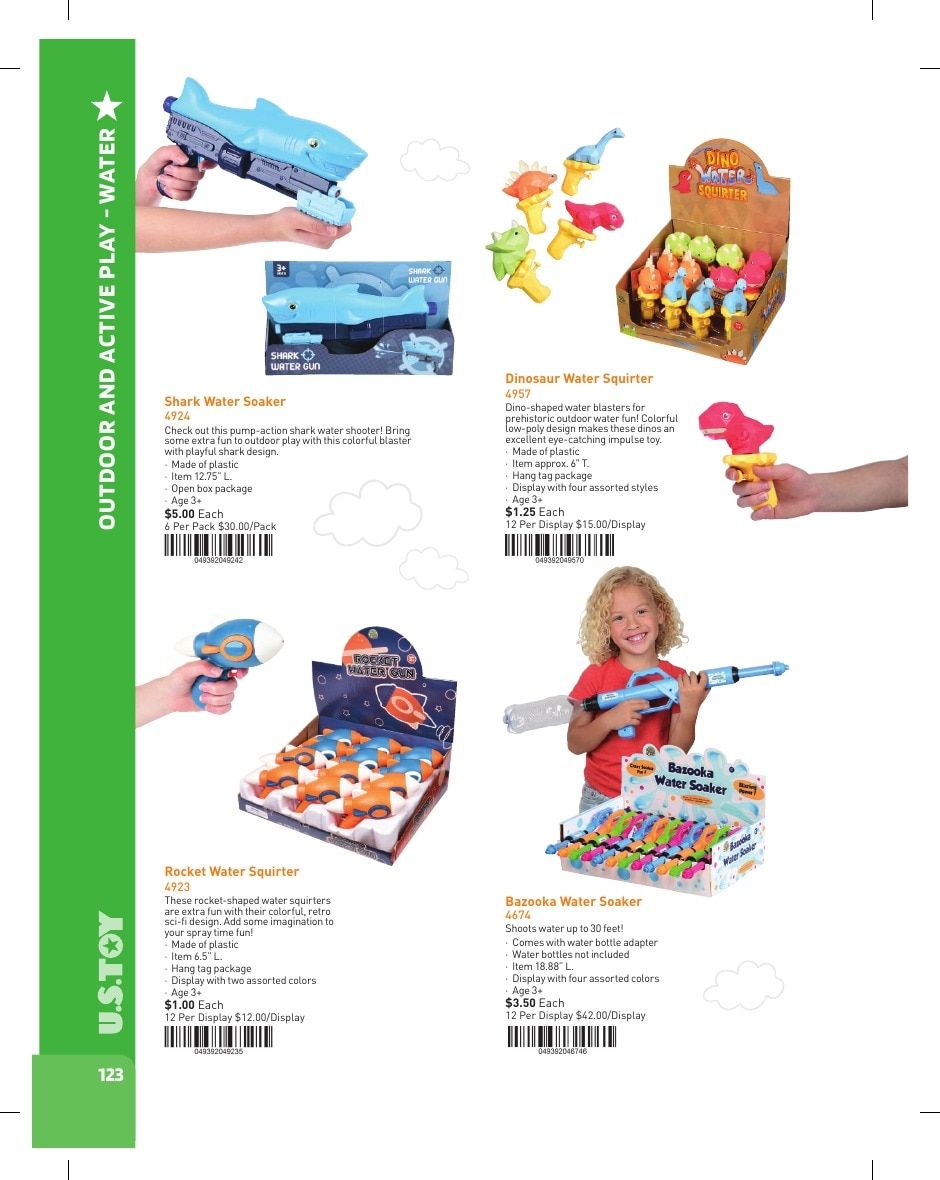 U.S. Toy Company Annual Specialty Toys Catalog Weekly Ad January 1 - December 31, 2026