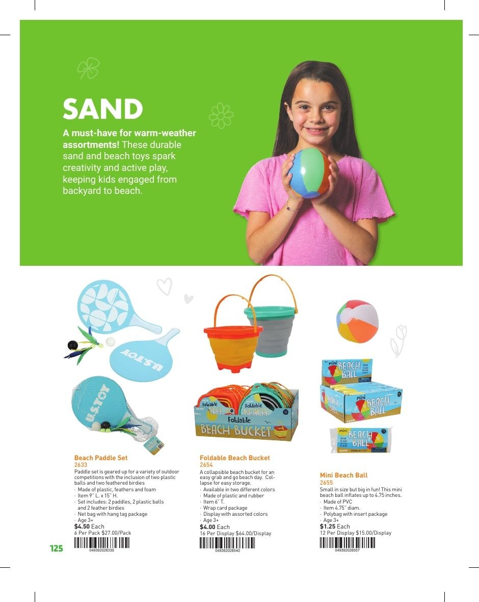 U.S. Toy Company Annual Specialty Toys Catalog Weekly Ad January 1 - December 31, 2026