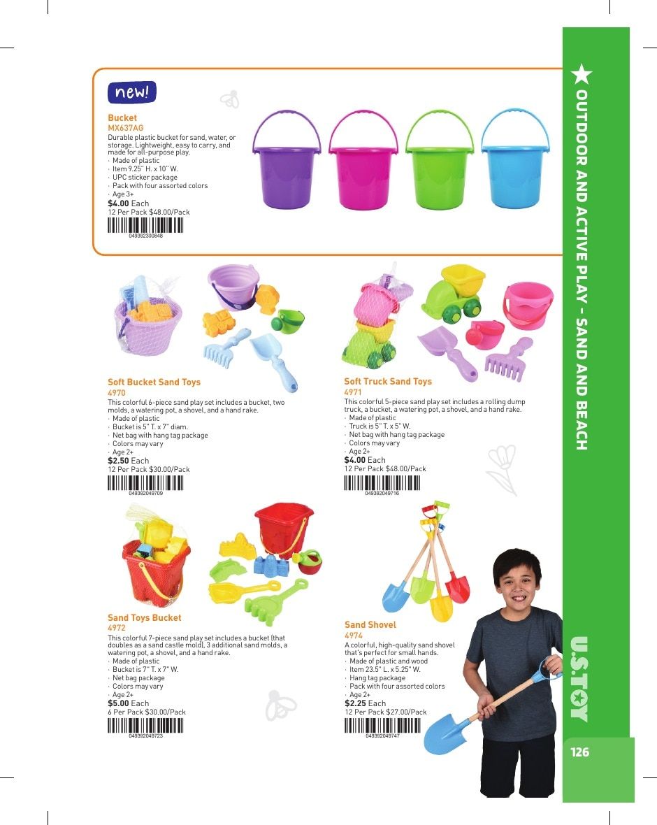 U.S. Toy Company Annual Specialty Toys Catalog Weekly Ad January 1 - December 31, 2026