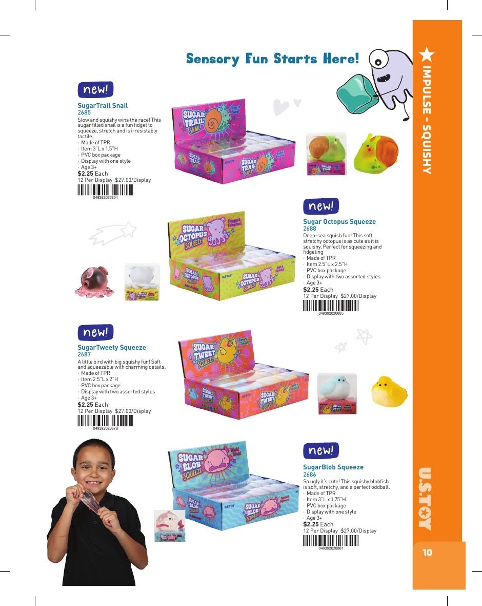 U.S. Toy Company Annual Specialty Toys Catalog Weekly Ad January 1 - December 31, 2026