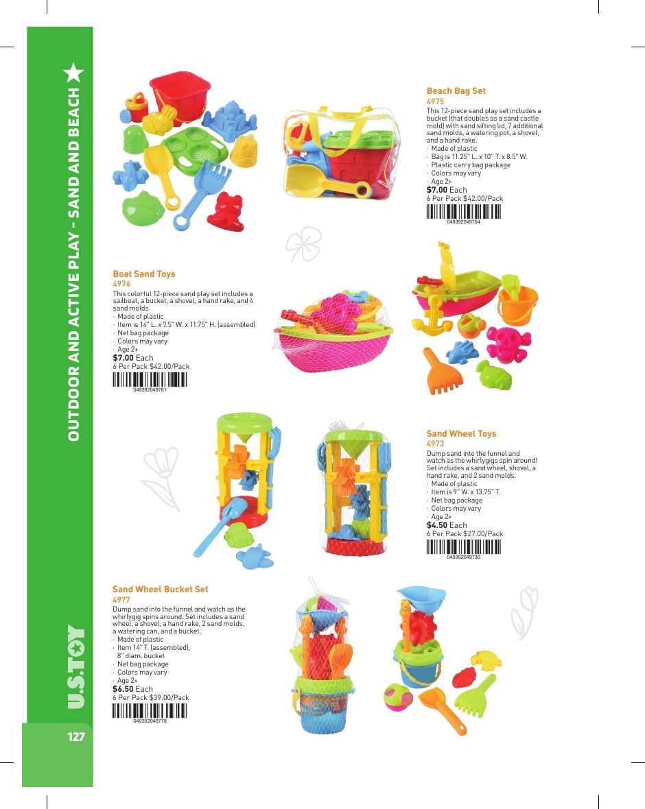 U.S. Toy Company Annual Specialty Toys Catalog Weekly Ad January 1 - December 31, 2026