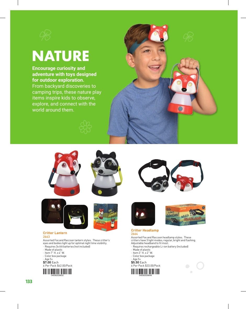 U.S. Toy Company Annual Specialty Toys Catalog Weekly Ad January 1 - December 31, 2026