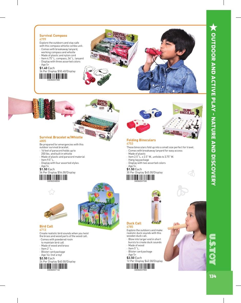 U.S. Toy Company Annual Specialty Toys Catalog Weekly Ad January 1 - December 31, 2026