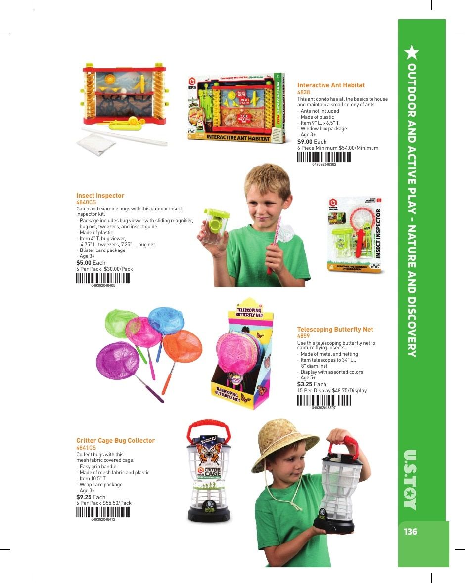 U.S. Toy Company Annual Specialty Toys Catalog Weekly Ad January 1 - December 31, 2026