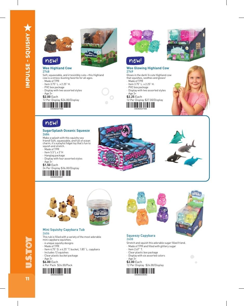 U.S. Toy Company Annual Specialty Toys Catalog Weekly Ad January 1 - December 31, 2026