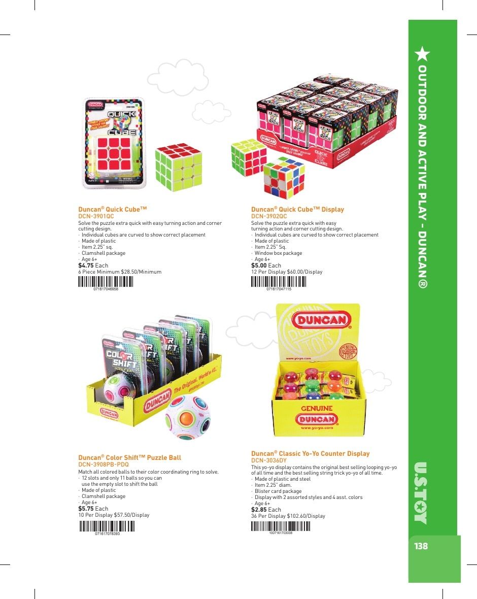U.S. Toy Company Annual Specialty Toys Catalog Weekly Ad January 1 - December 31, 2026