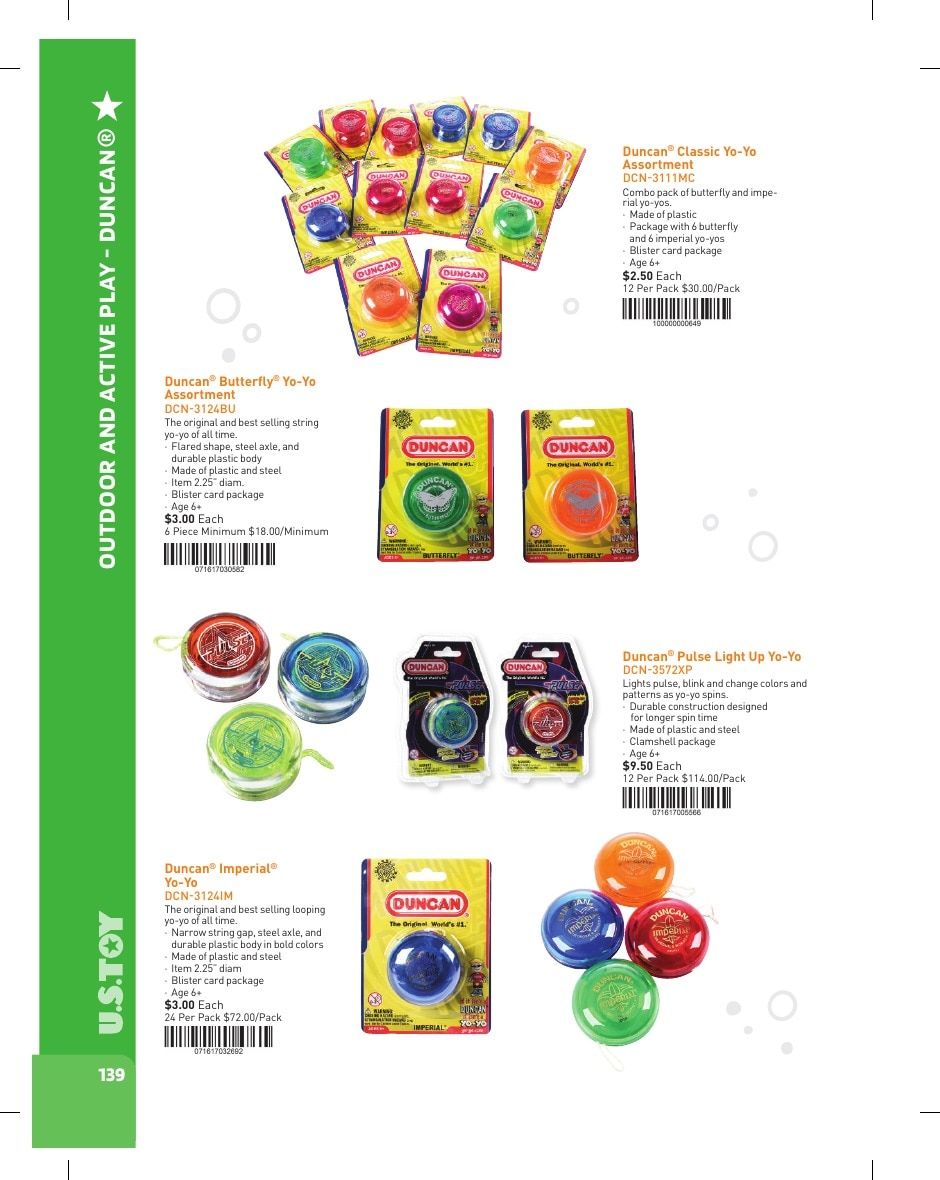 U.S. Toy Company Annual Specialty Toys Catalog Weekly Ad January 1 - December 31, 2026