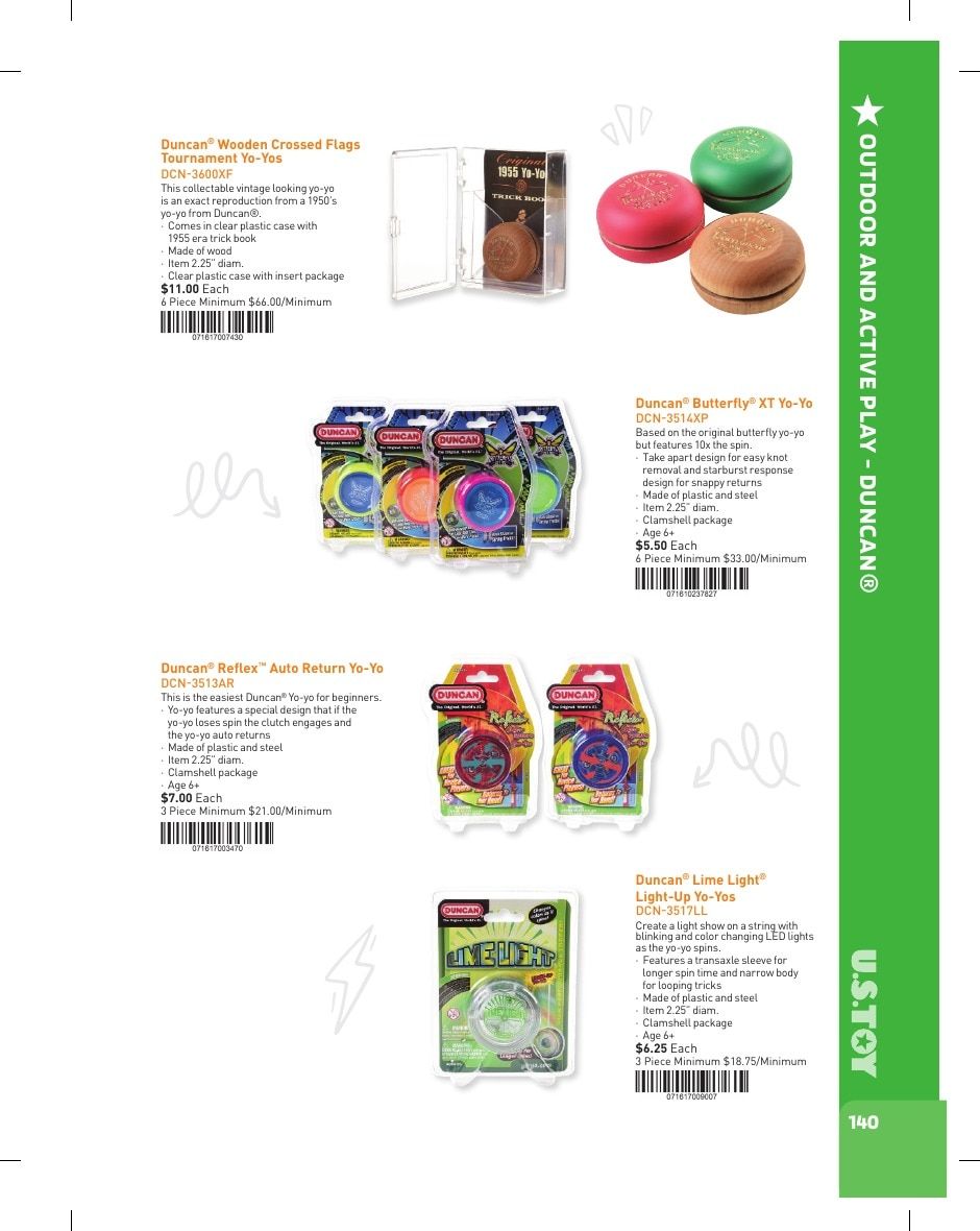 U.S. Toy Company Annual Specialty Toys Catalog Weekly Ad January 1 - December 31, 2026