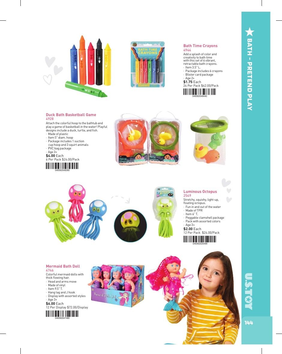 U.S. Toy Company Annual Specialty Toys Catalog Weekly Ad January 1 - December 31, 2026