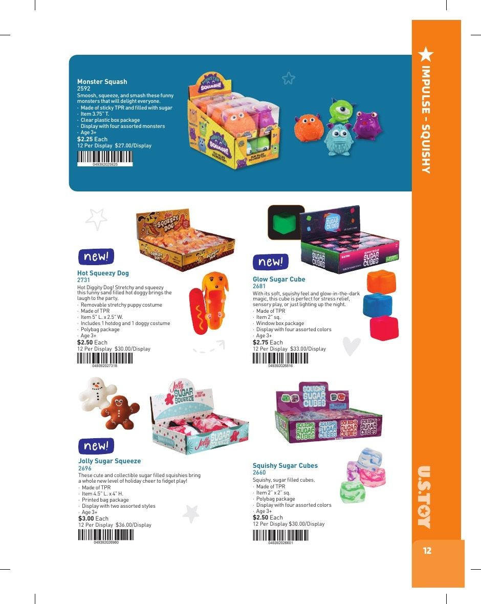 U.S. Toy Company Annual Specialty Toys Catalog Weekly Ad January 1 - December 31, 2026