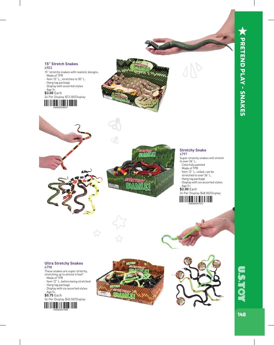 U.S. Toy Company Annual Specialty Toys Catalog Weekly Ad January 1 - December 31, 2026