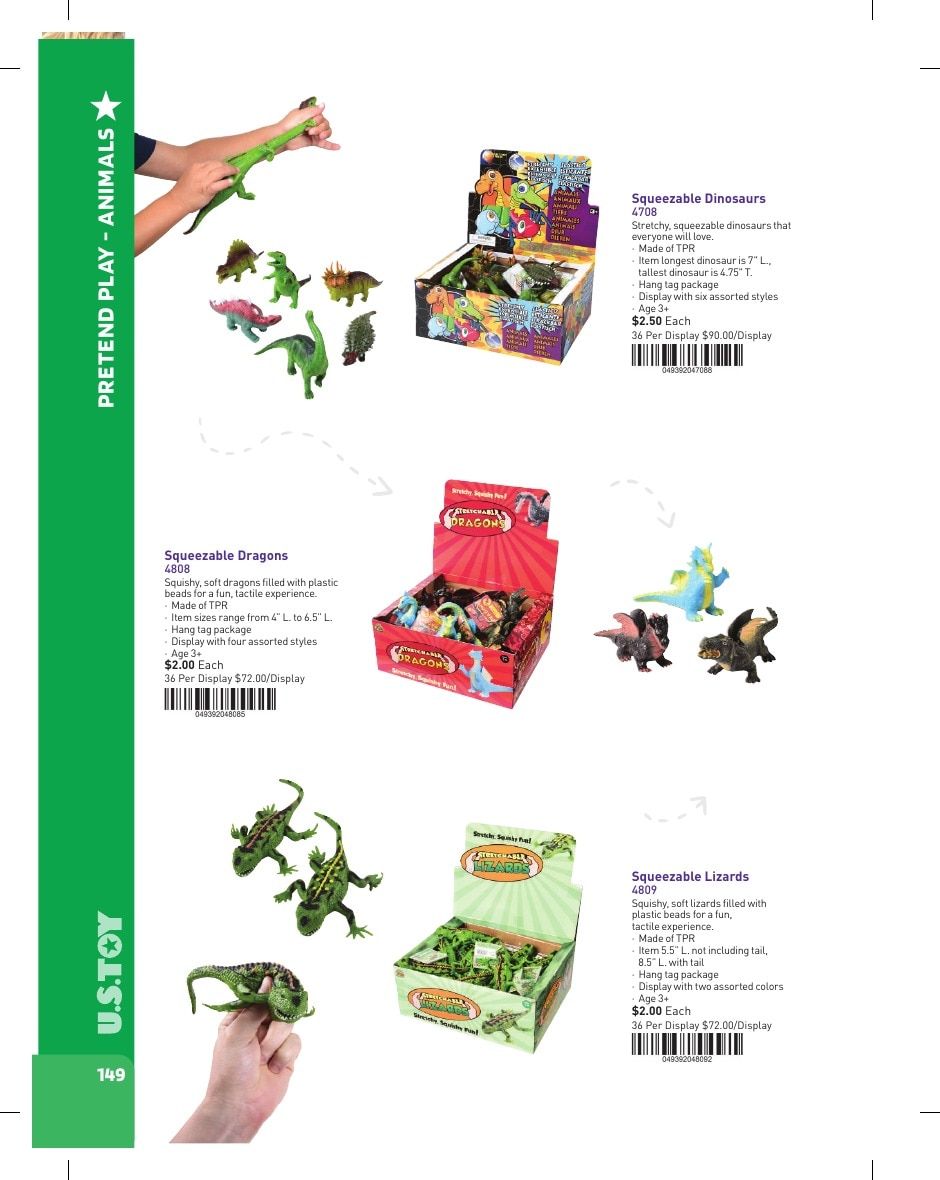 U.S. Toy Company Annual Specialty Toys Catalog Weekly Ad January 1 - December 31, 2026