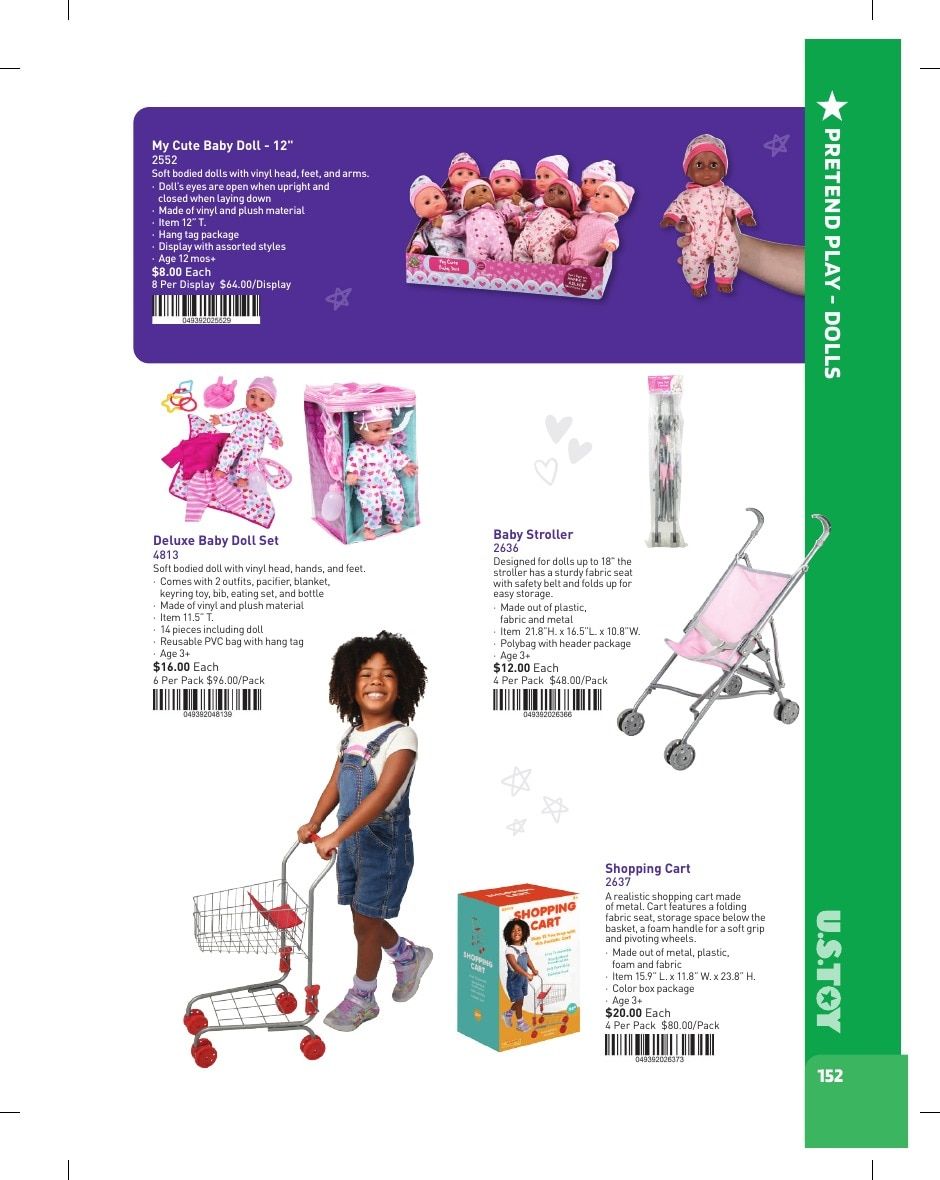 U.S. Toy Company Annual Specialty Toys Catalog Weekly Ad January 1 - December 31, 2026