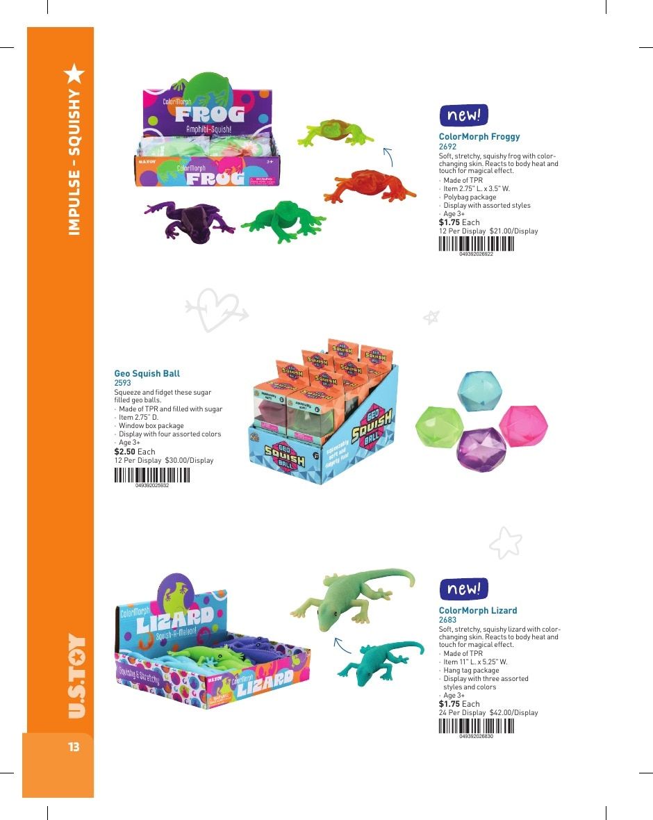 U.S. Toy Company Annual Specialty Toys Catalog Weekly Ad January 1 - December 31, 2026