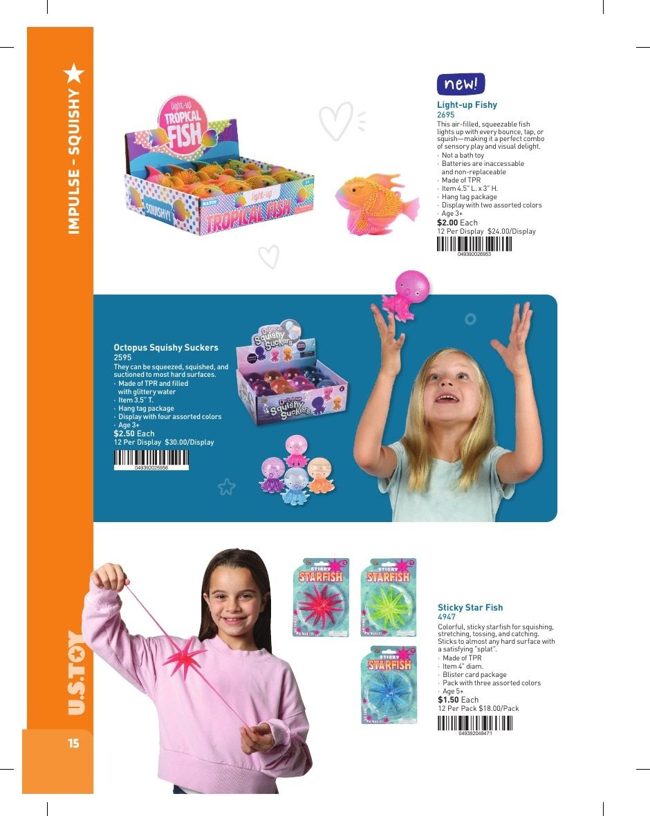 U.S. Toy Company Annual Specialty Toys Catalog Weekly Ad January 1 - December 31, 2026