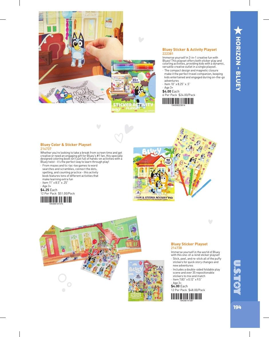 U.S. Toy Company Annual Specialty Toys Catalog Weekly Ad January 1 - December 31, 2026