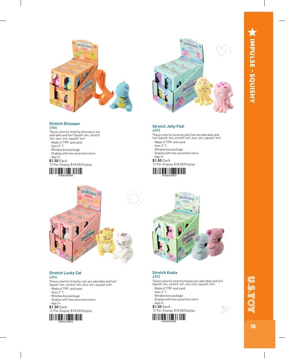 U.S. Toy Company Annual Specialty Toys Catalog Weekly Ad January 1 - December 31, 2026