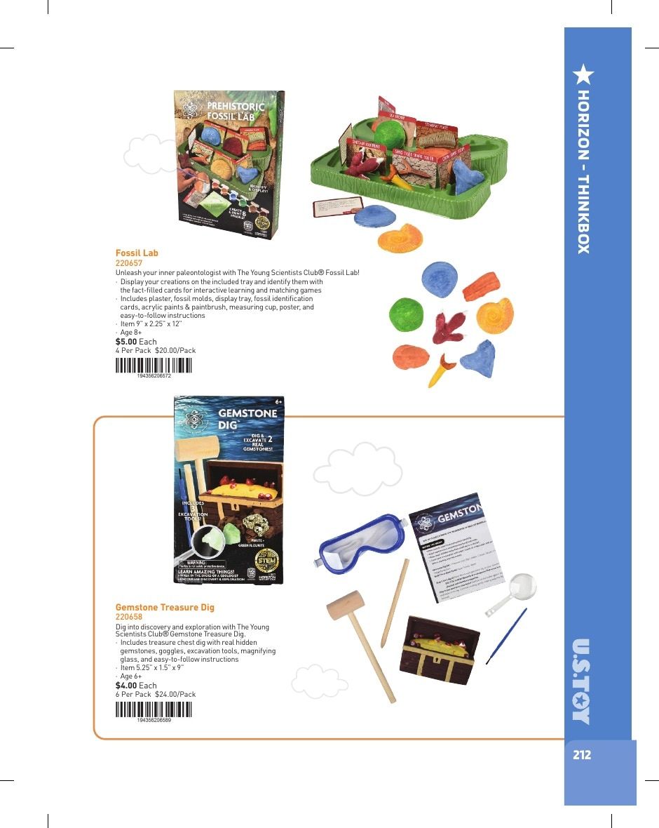 U.S. Toy Company Annual Specialty Toys Catalog Weekly Ad January 1 - December 31, 2026