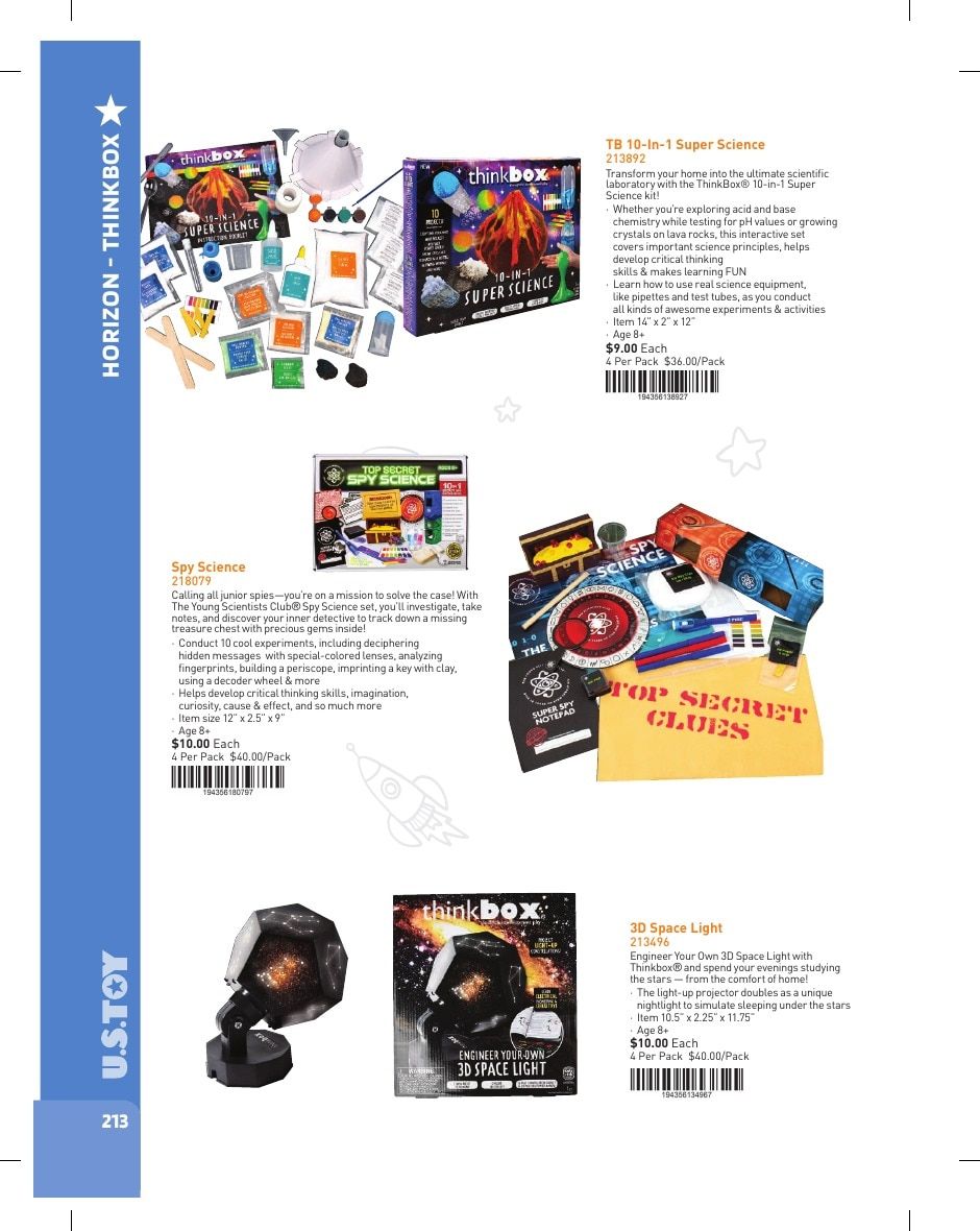U.S. Toy Company Annual Specialty Toys Catalog Weekly Ad January 1 - December 31, 2026