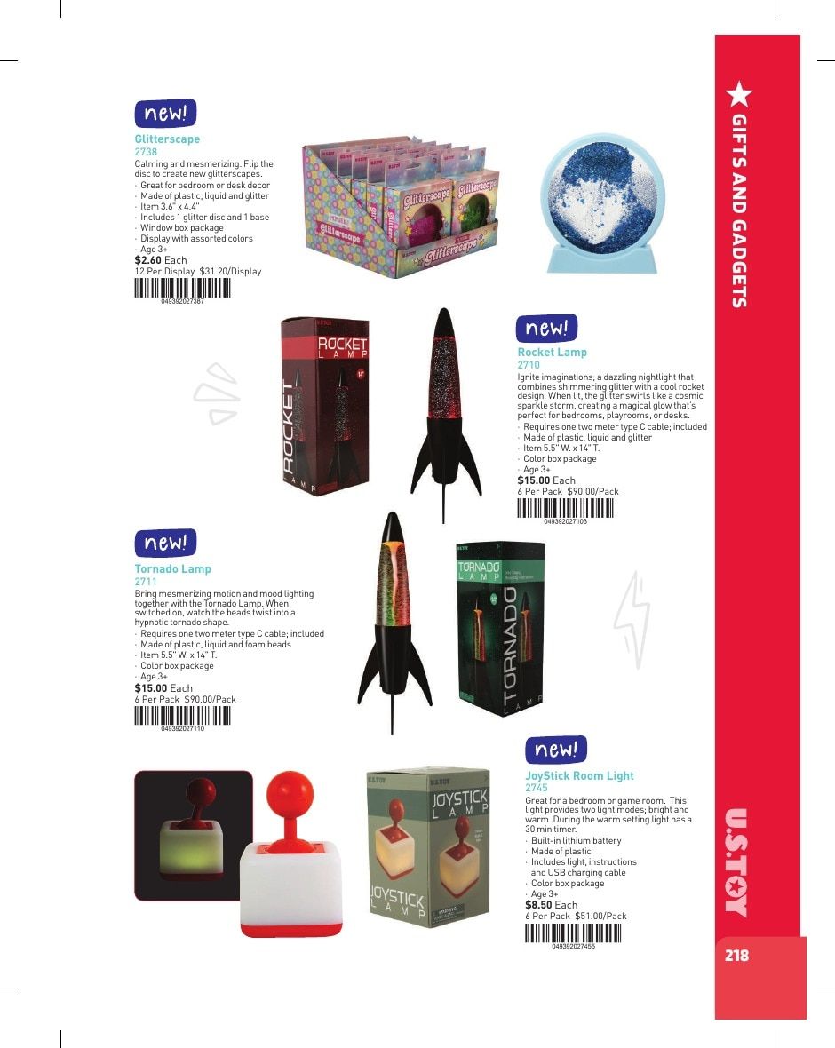 U.S. Toy Company Annual Specialty Toys Catalog Weekly Ad January 1 - December 31, 2026