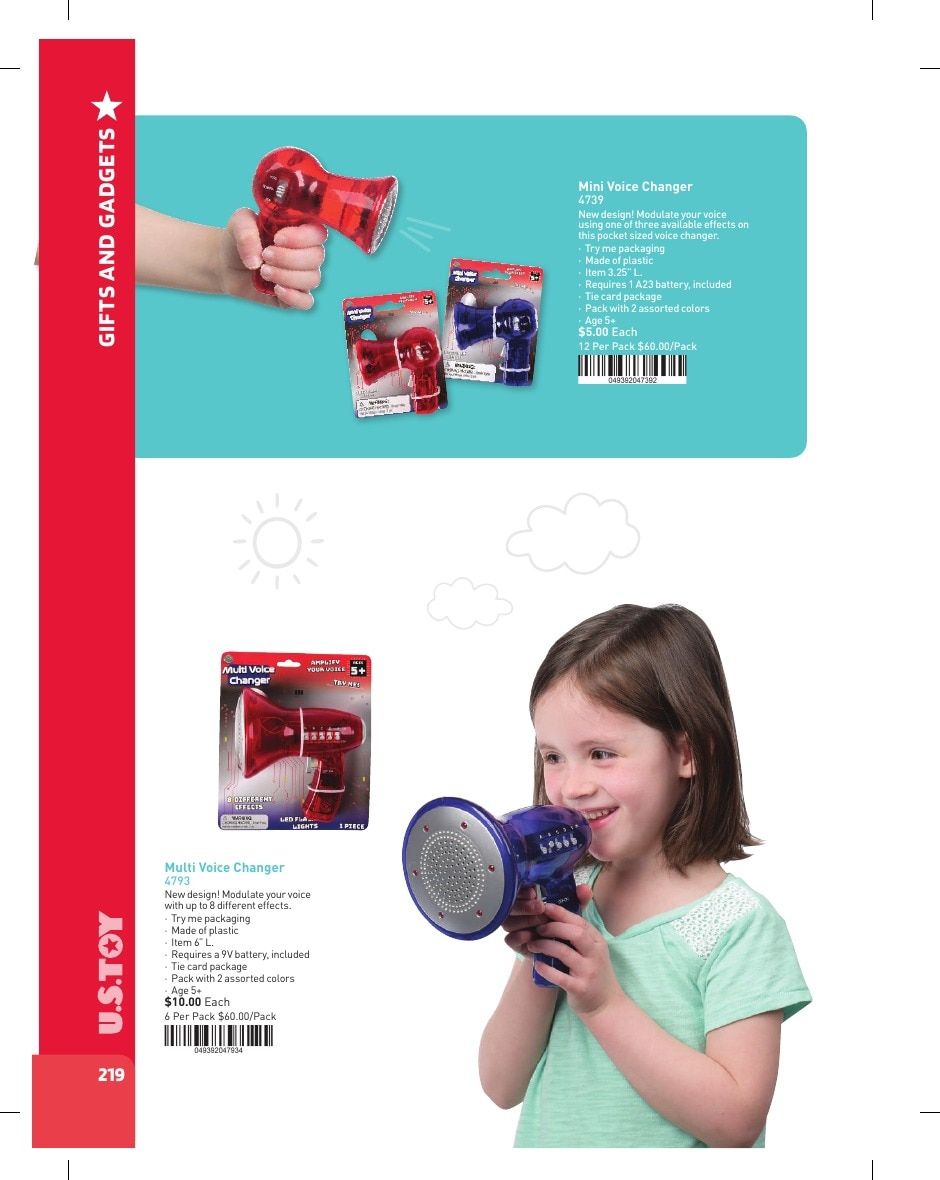 U.S. Toy Company Annual Specialty Toys Catalog Weekly Ad January 1 - December 31, 2026