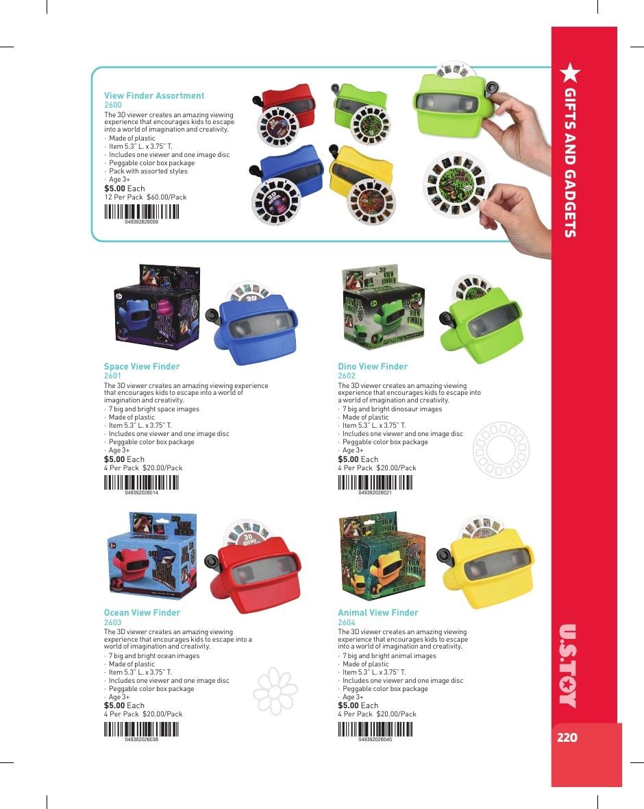 U.S. Toy Company Annual Specialty Toys Catalog Weekly Ad January 1 - December 31, 2026