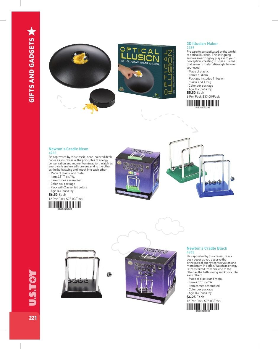 U.S. Toy Company Annual Specialty Toys Catalog Weekly Ad January 1 - December 31, 2026
