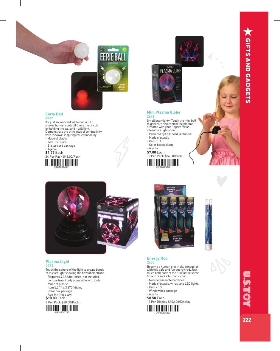 U.S. Toy Company Annual Specialty Toys Catalog Weekly Ad January 1 - December 31, 2026