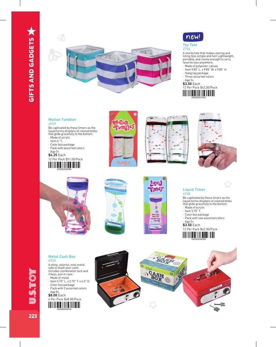 U.S. Toy Company Annual Specialty Toys Catalog Weekly Ad January 1 - December 31, 2026