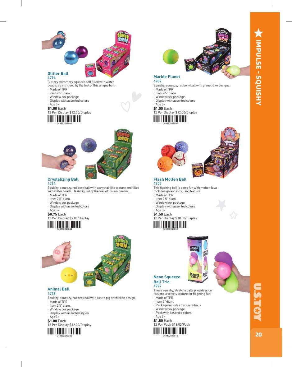 U.S. Toy Company Annual Specialty Toys Catalog Weekly Ad January 1 - December 31, 2026