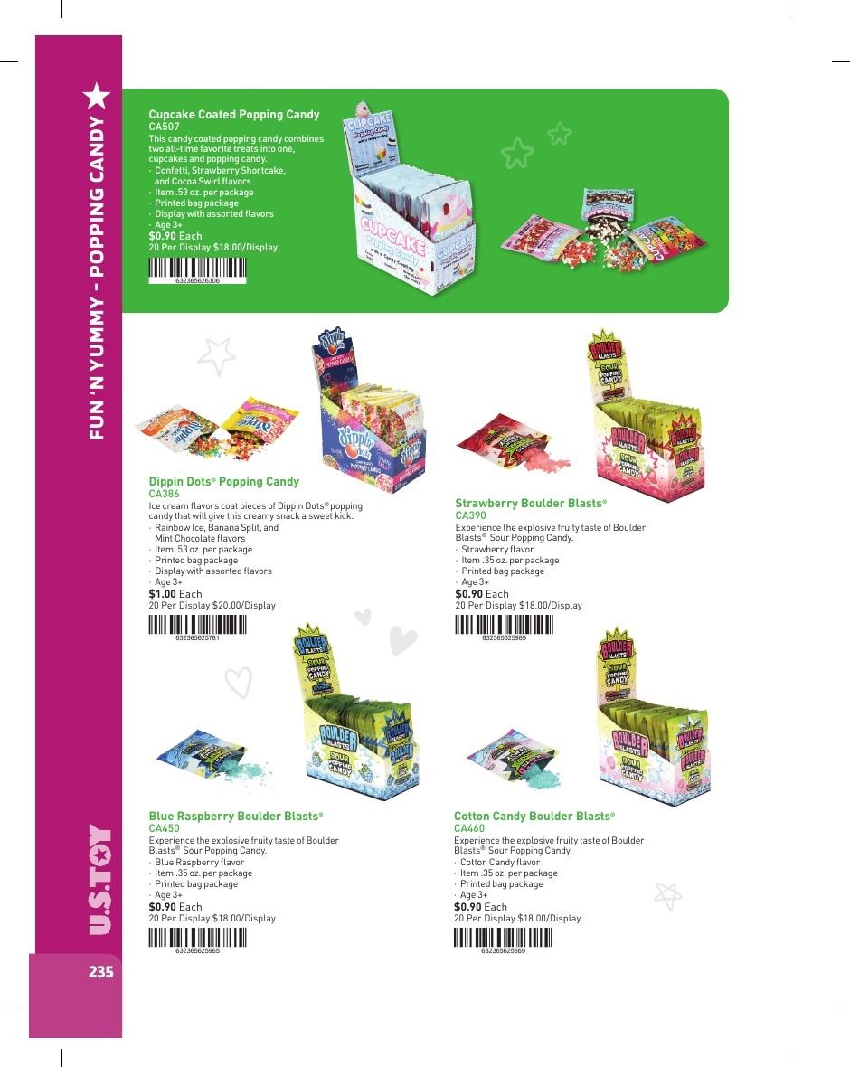 U.S. Toy Company Annual Specialty Toys Catalog Weekly Ad January 1 - December 31, 2026