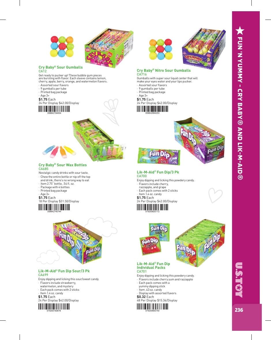 U.S. Toy Company Annual Specialty Toys Catalog Weekly Ad January 1 - December 31, 2026