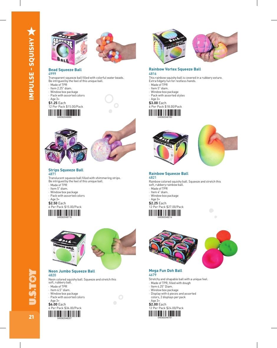 U.S. Toy Company Annual Specialty Toys Catalog Weekly Ad January 1 - December 31, 2026